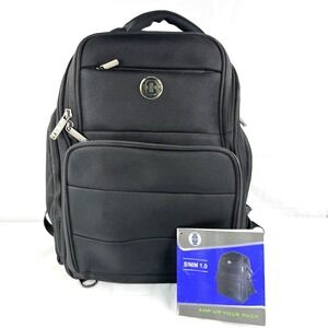 SWISSDIGITAL 38 L Laptop Backpack Simm 1.0 Deluxe Backpack Black